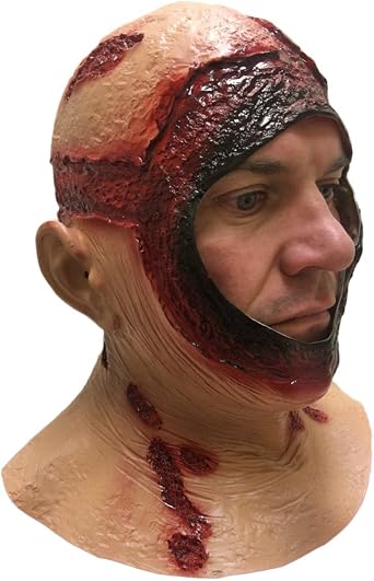 المطاط Johnnies ، الدموي هود MASK ، الرأس الكامل ، الكبار ، اللاتكس ، جايسون ، اكسسوارات الهالوين ، الرعب ، الفيلم ، مخيف