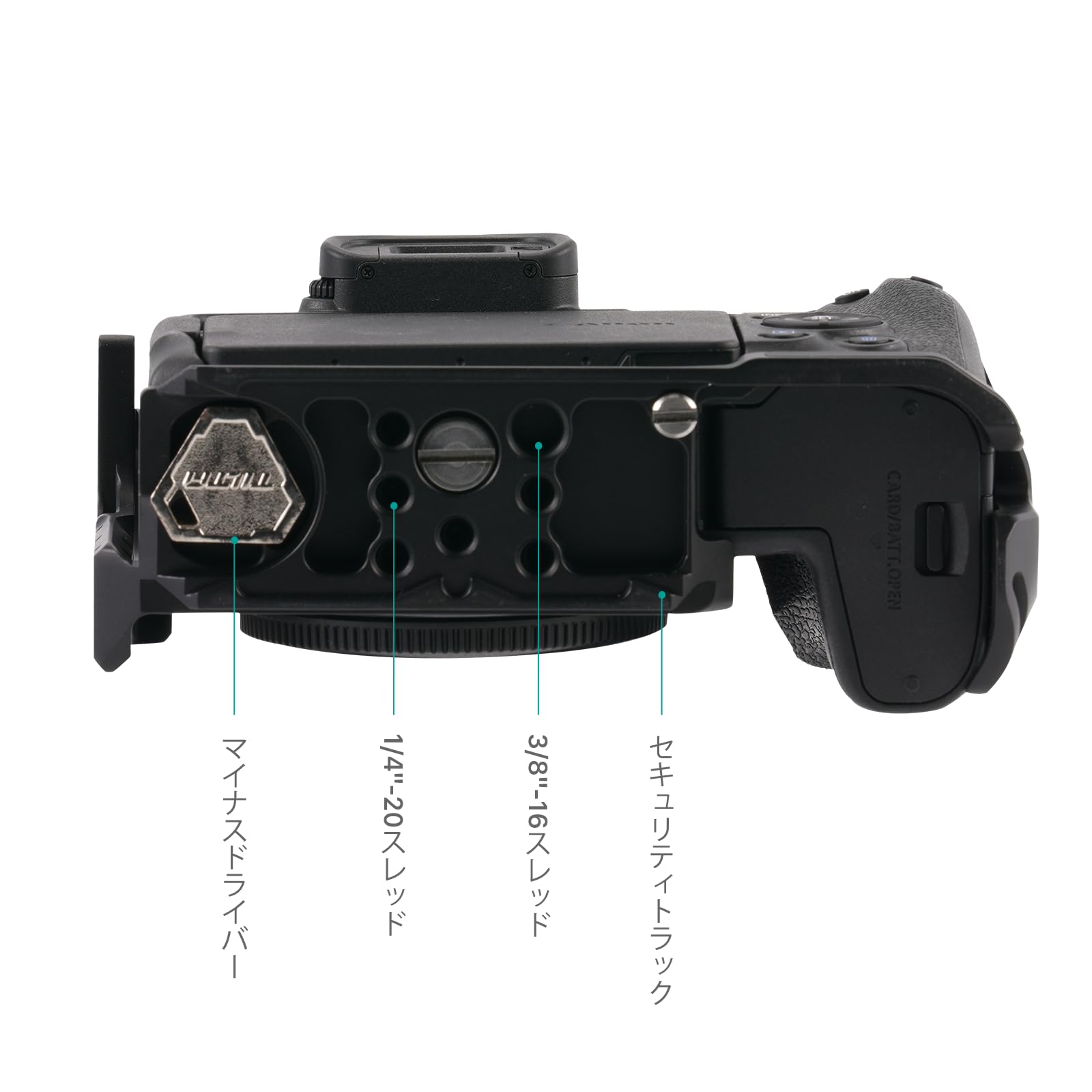 Amazon.co.jp: TILTA キヤノンR8対応フルカメラケージ、EF-Rマウント