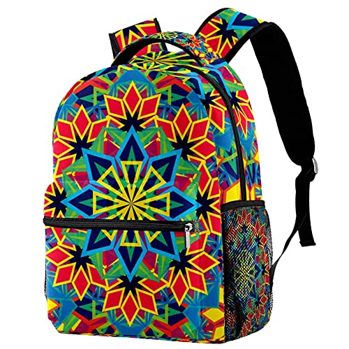 Sac à dos d'école pour homme et femme - Grand cartable au style décontracté