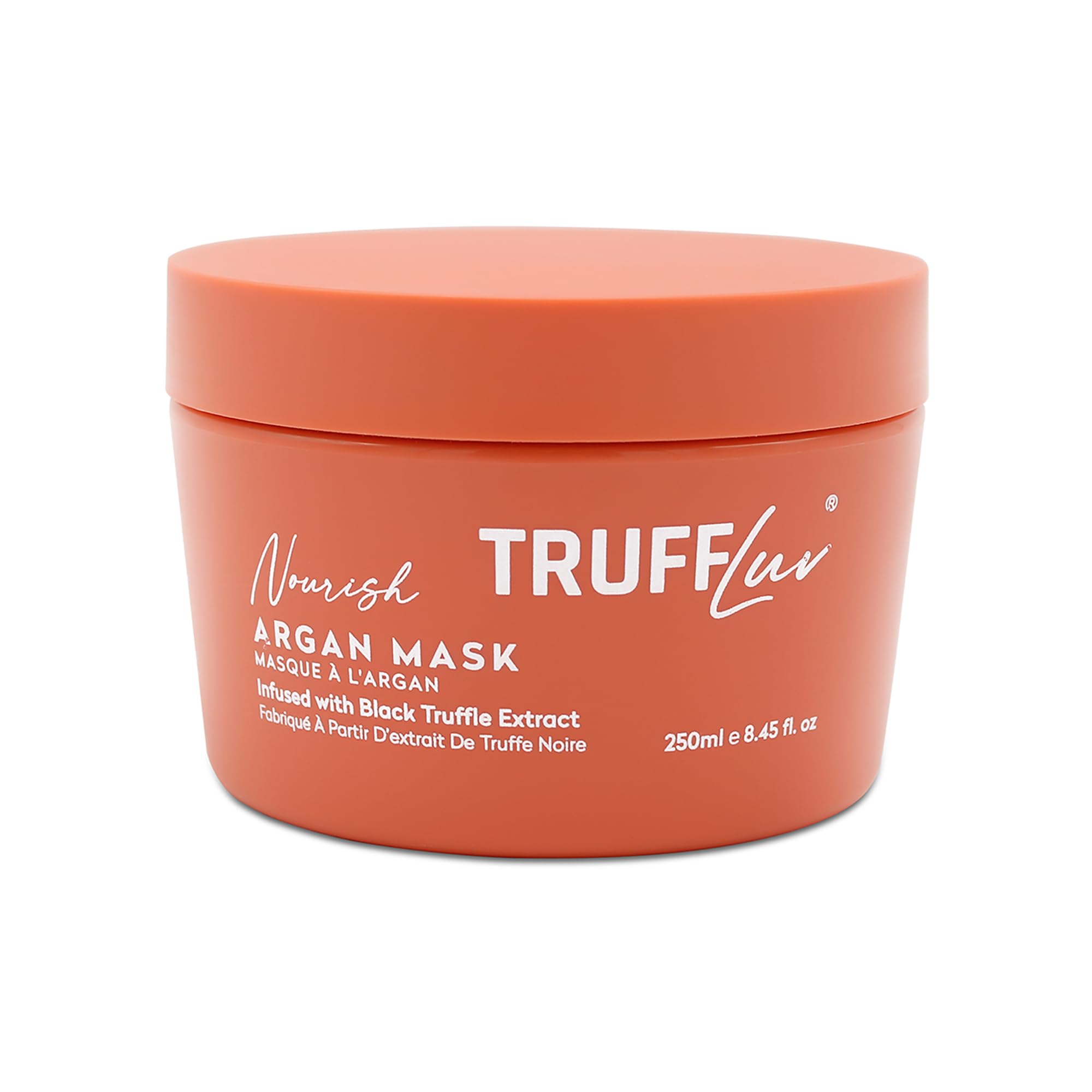 TruffLuv Argan Mask - Hair Mask for Black Truffle Extract and Argan Oil - Deep Hydration - 8.45 oz