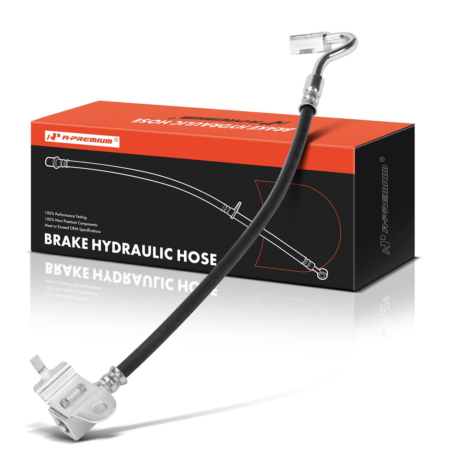 A-PremiumBrake Hydraulic Hose Replacement for Lincoln Continental 2001-2002, Rear Right