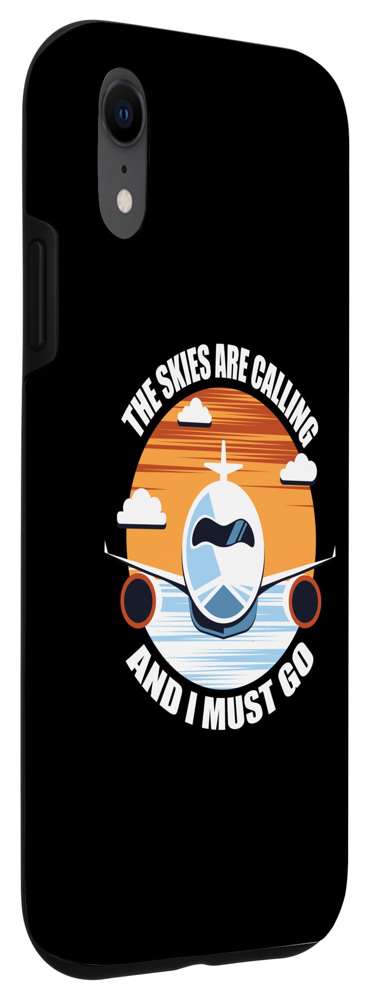 iPhone XR The Skies Are Calling And I Must Go Aviation Pilot Case - Image 3