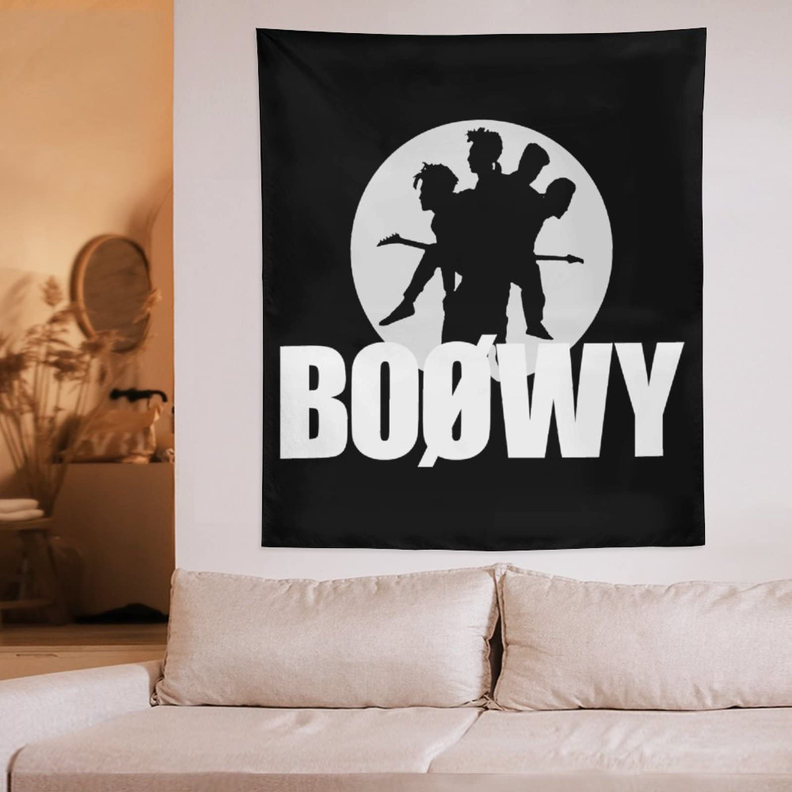 Amazon.co.jp: タペストリー ボウイ Boowy Boøwy 壁掛け 壁飾り 布