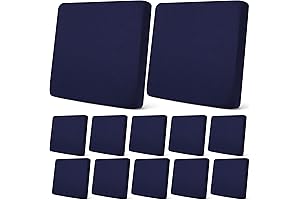 Newwiee 12 Pcs Stretch Sofa Couch Cushion Covers Patio Outdoor Cushion Covers...