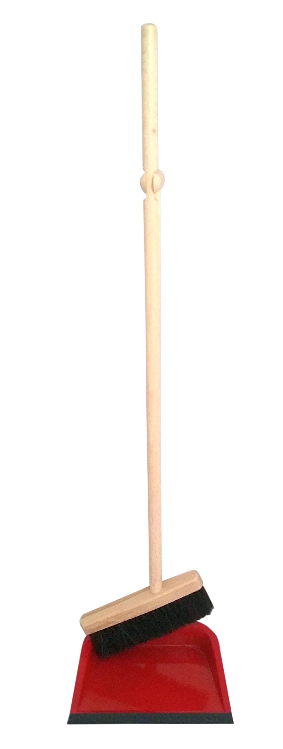 WFG Stehkehrgarnitur Faule Grete Color + passendem Aufkehrset (Normal, Rot)