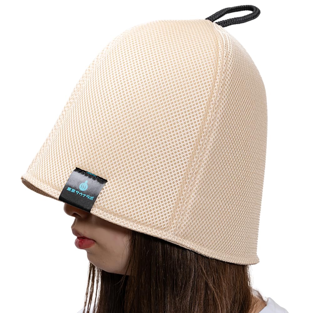 Amazon.co.jp: [東京サウナラボ] サウナハット sauna hat メッシュ 二