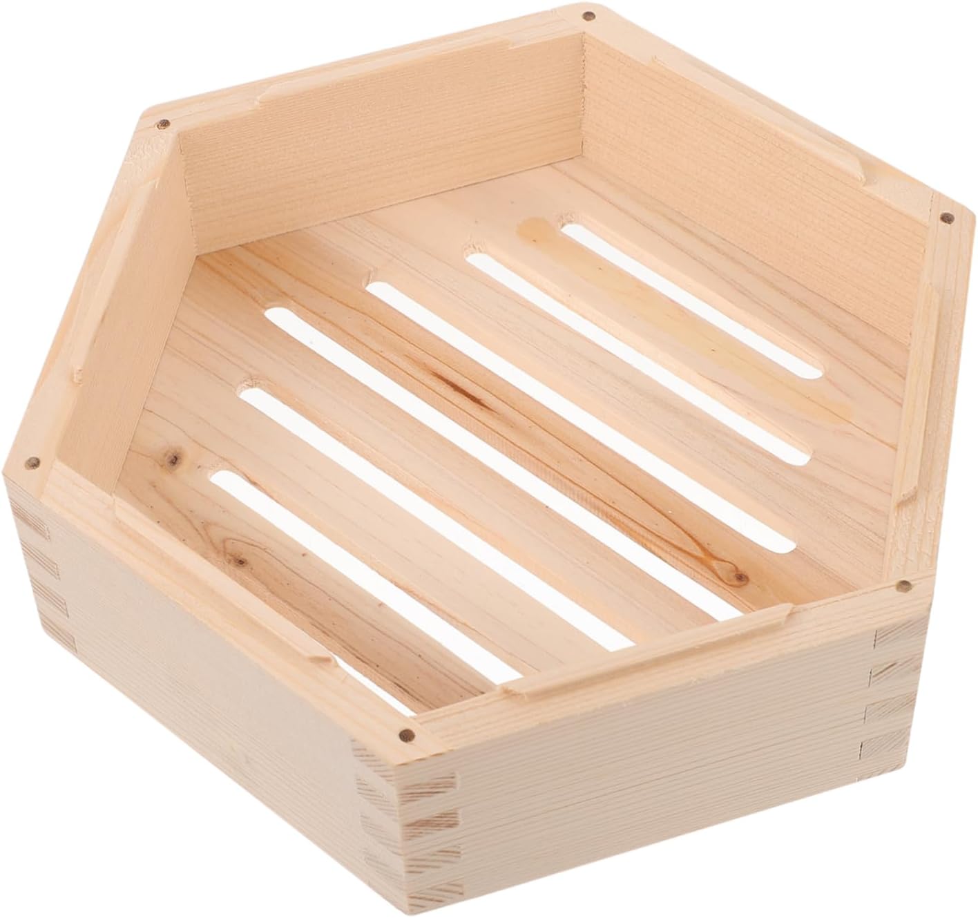 Hexagonal Bamboo Food Steamer Dim Sum Dumpling Cooking Basket 2-Tier Design Lid Suitable for Vegetables Buns Kitchen Essentials