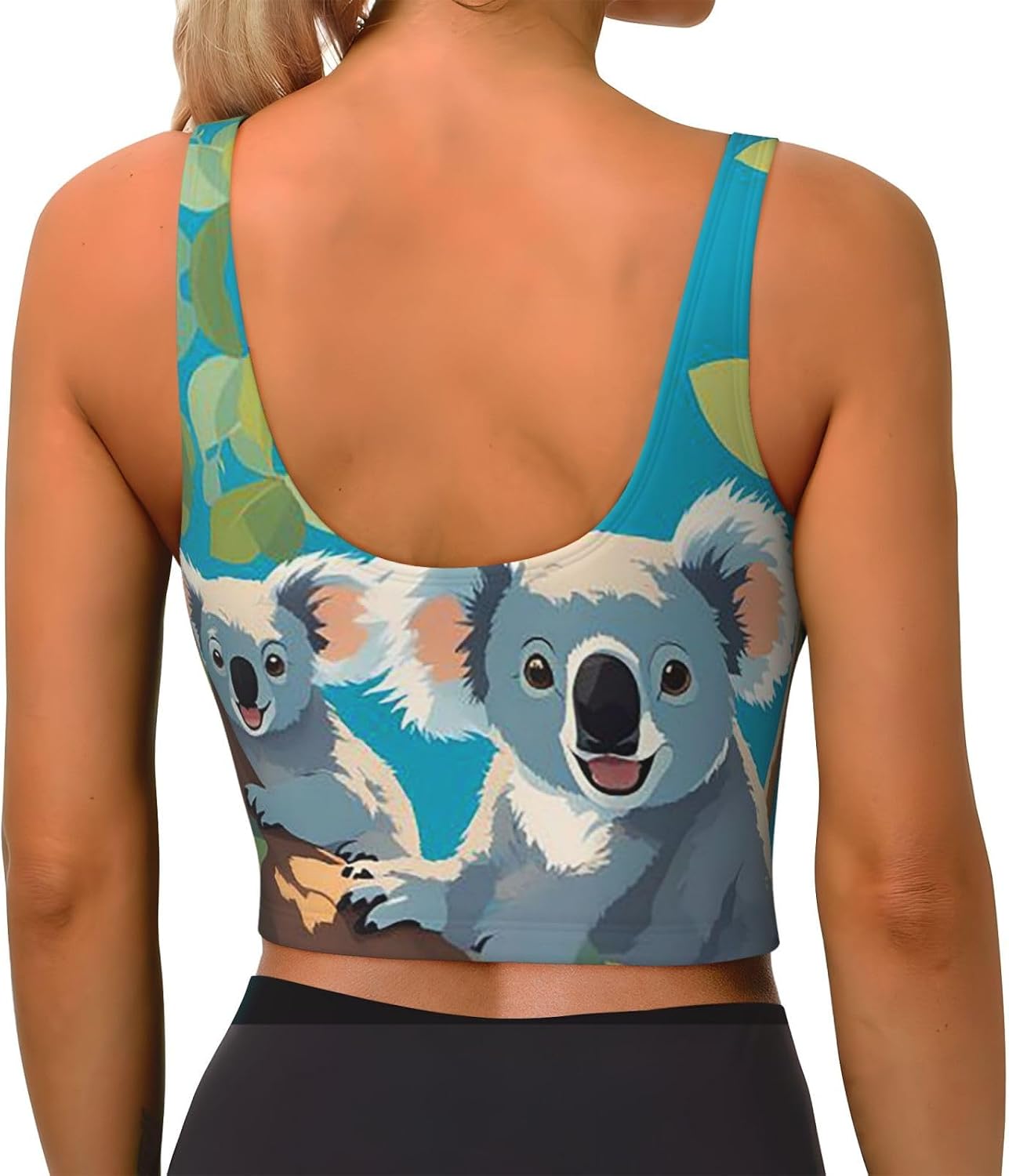 KoalasTreeHug​ Women's Sports Bras - High Support Workout Tops for Women