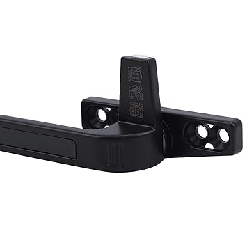 Atmneris Aluminum Alloy Window Door Handle Replacement Windows Tools,Black Right Hand
