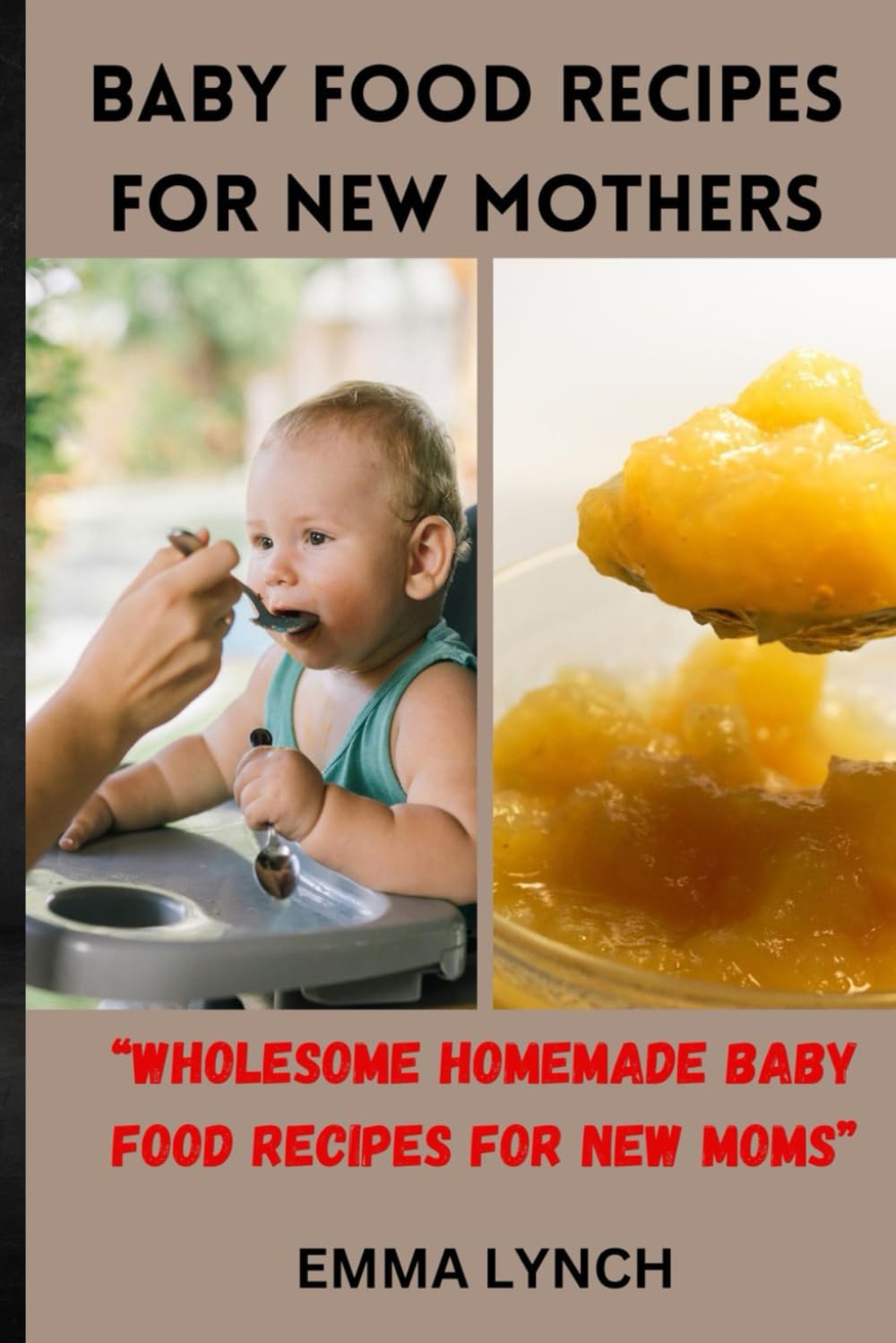 BABY FOOD RECIPES FOR NEW MOTHERS: “Wholesome Homemade Baby Food Recipes for New Moms”