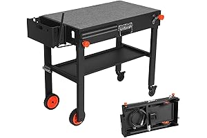 Oversized Weber Slate Griddle Cooking Station