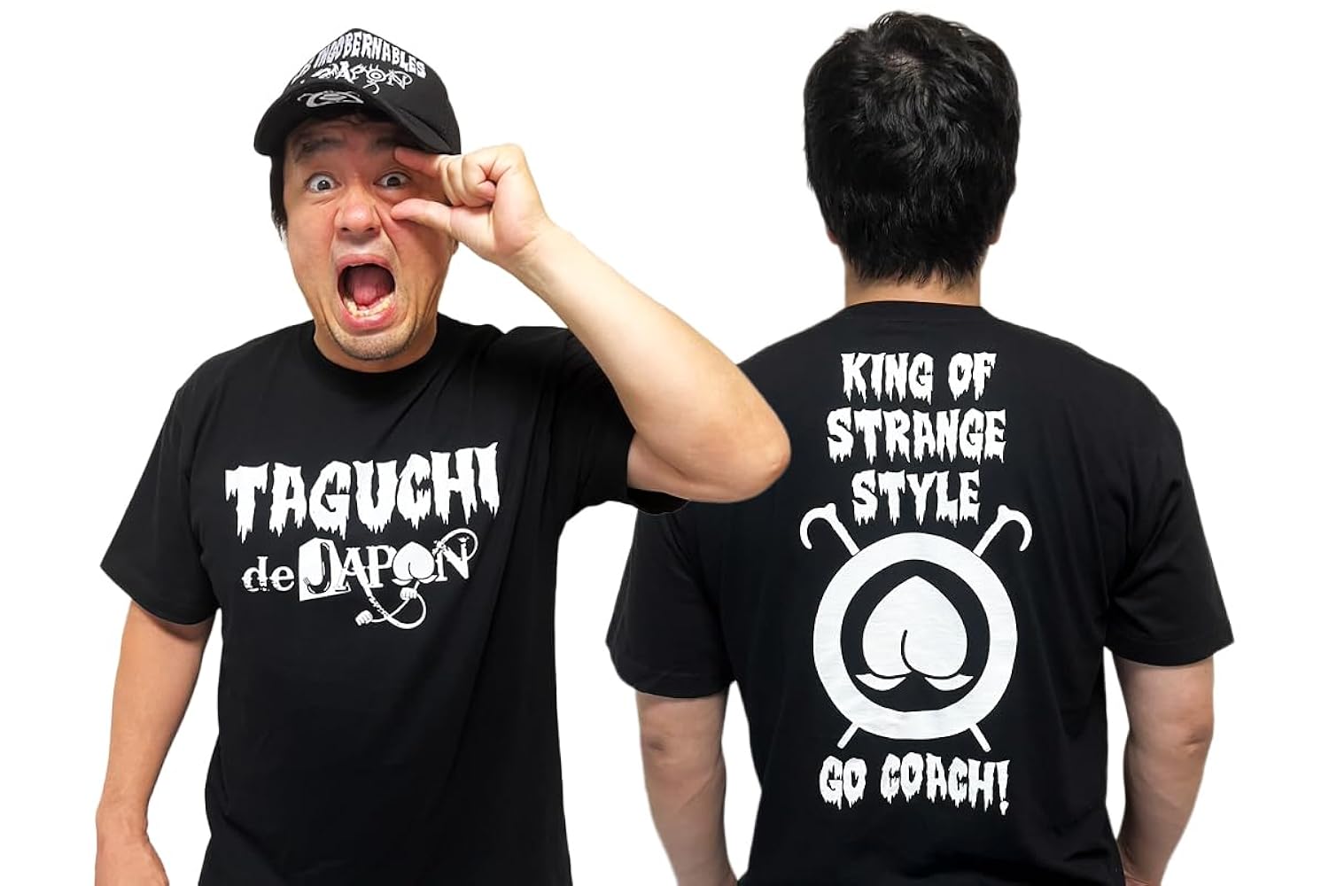新日本プロレス　田口隆祐　タグチdeジャパン　パーカー　黒　Sサイズ Amazon.co.jp: 新日本プロレスリング Tシャツ 田口隆祐 タグチde