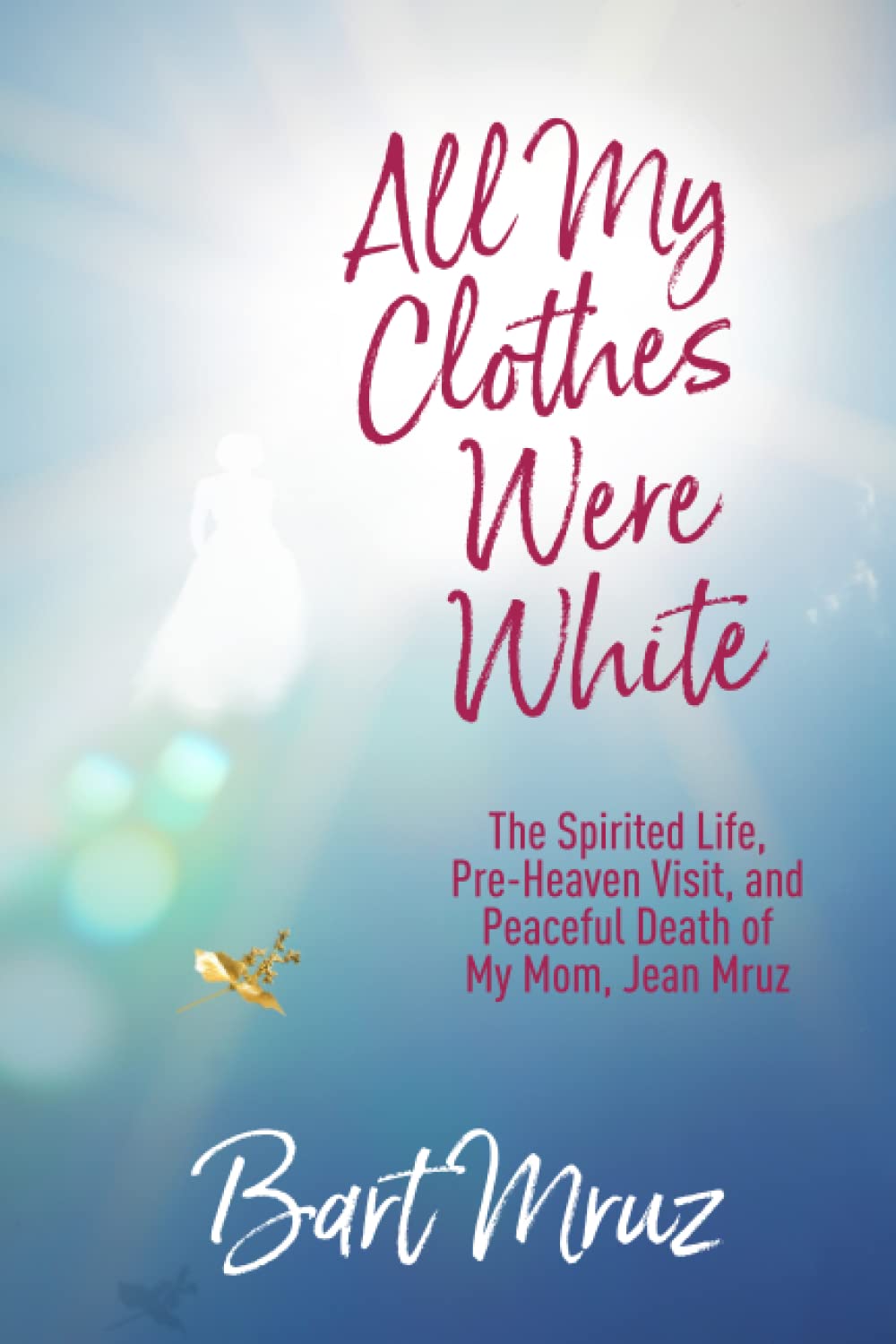 All My Clothes Were White: The Spirited Life, Pre-Heaven Visit, and Peaceful Death of My Mom, Jean Mruz