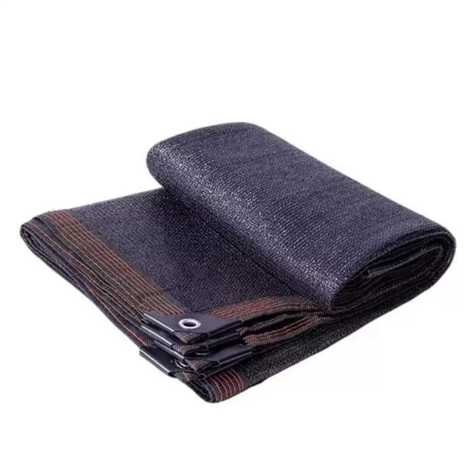 Malla Sombreadora con Ojales,Solar Sombra Paño del 97%,Malla de Protección Solar Transpirable,Shading Net de Privacidad,para Jardines Flores y Plantas,Color Negro (5x10m)