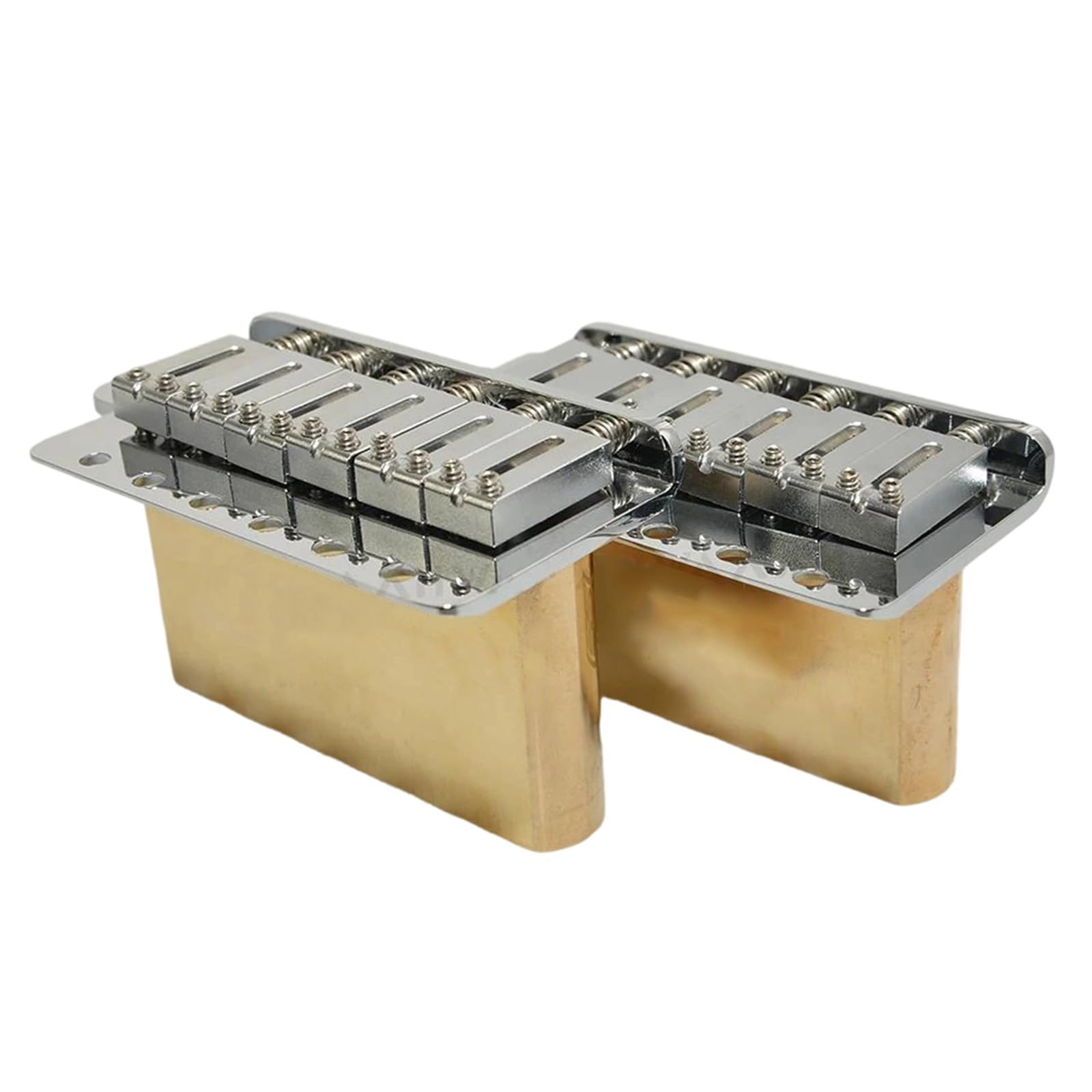 Mostek Gitarowy Mostek Tremolo Do Gitary 36 Mm 42 Mm Siodło Mosiężne Wykończenie Płyty Ze Stali Nierdzewnej Trwałe(42mm)