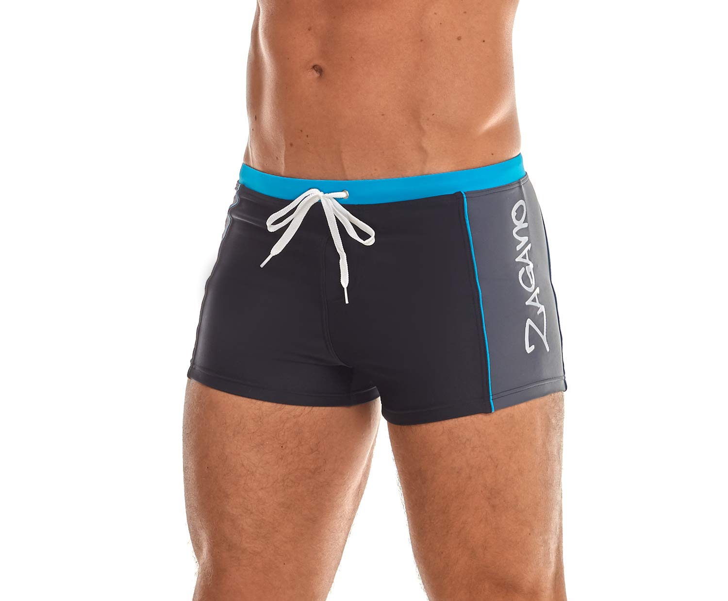 Zagano Uomo Costume da bagno/Pantaloncini da bagno 2316 tasca laterale con chiusura lampo