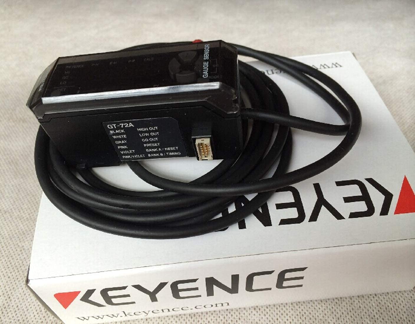 キーエンス　GT-72A キーエンス GT-72A 接触式デジタルセンサ アンプユニット