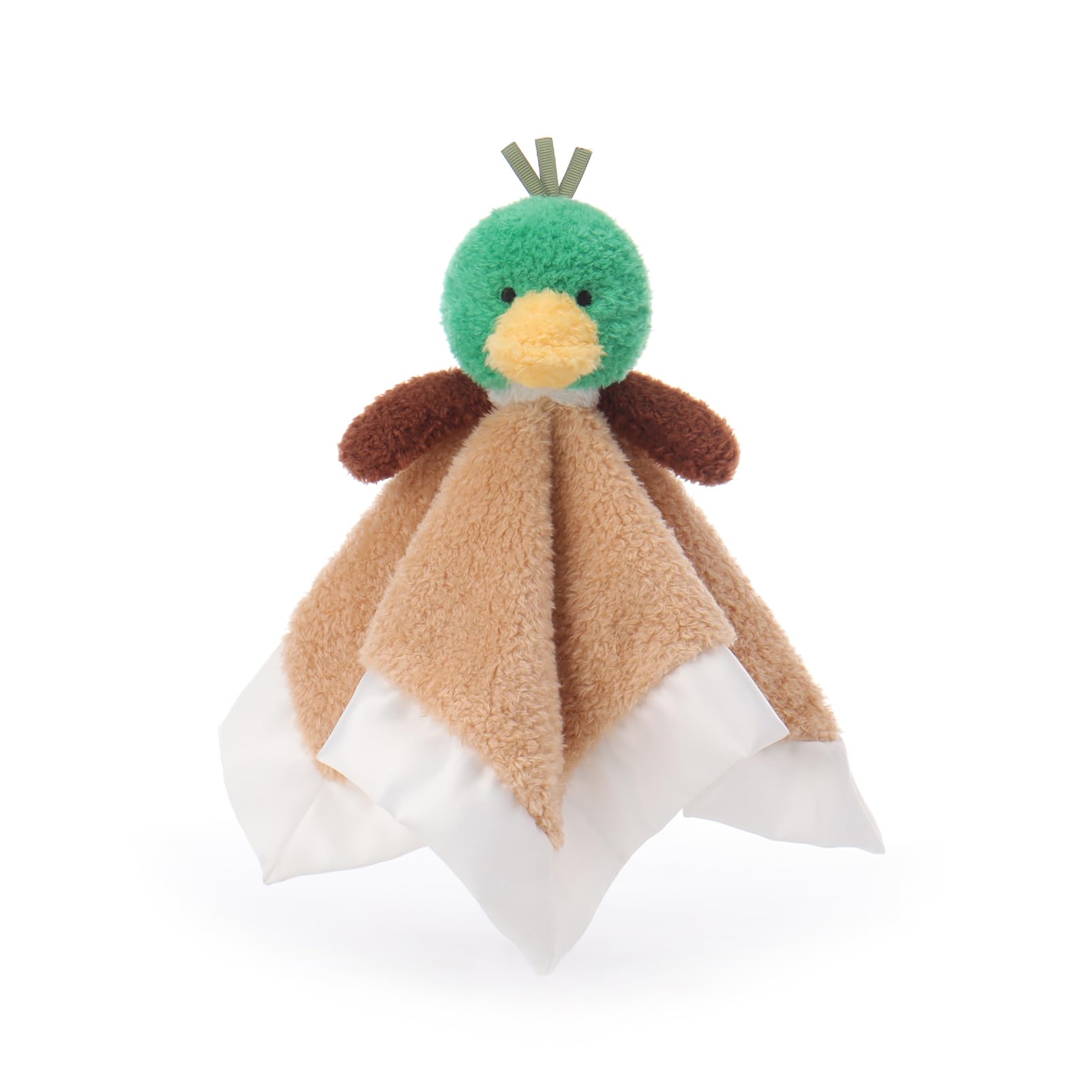 Couverture de sécurité doudou colvert pour bébé fille et garçon 35cm