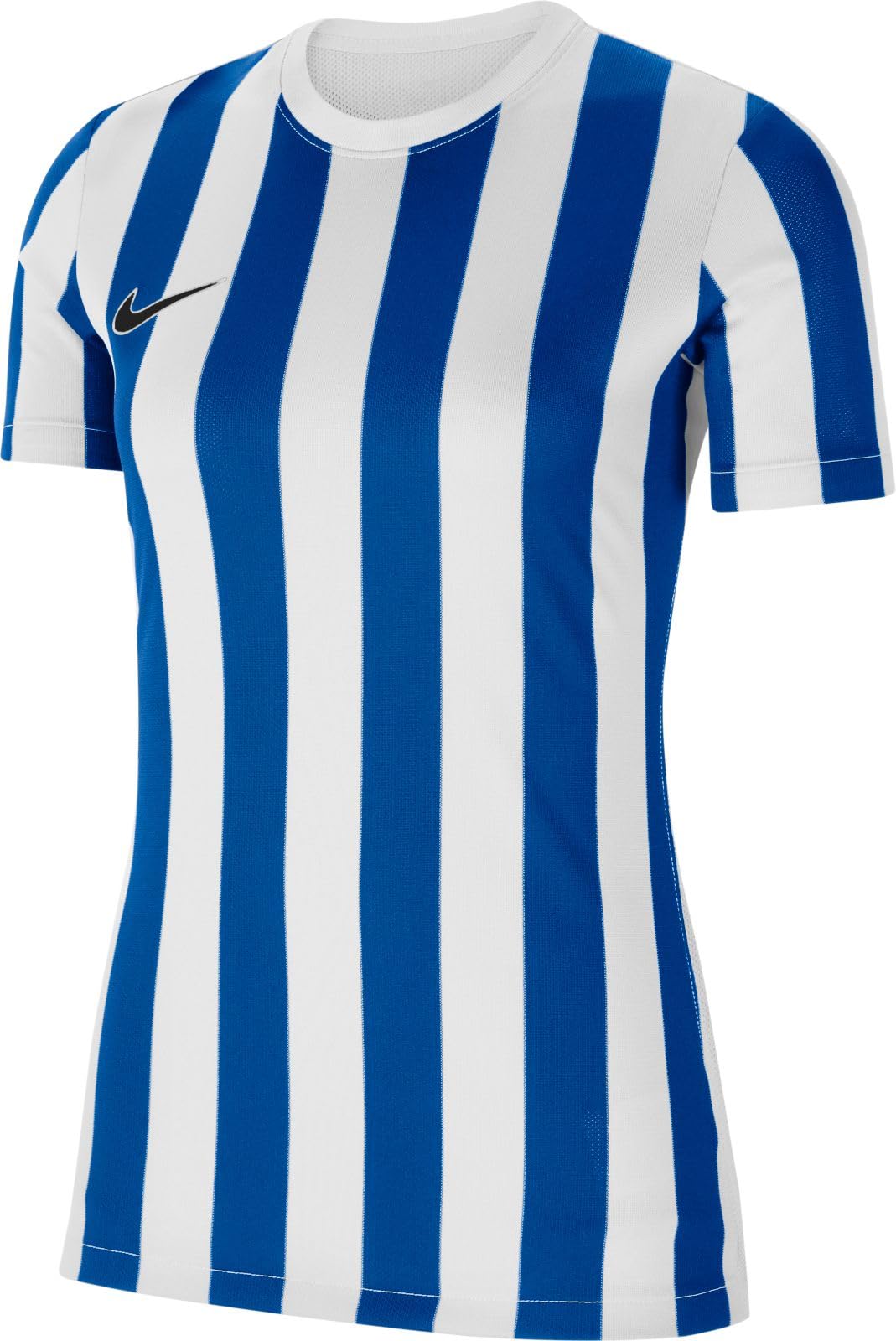 NIKE CW3816-102 Dri-FIT Division 4 T-shirt Women's WHITE/ROYAL BLUE/BLACK Size XS