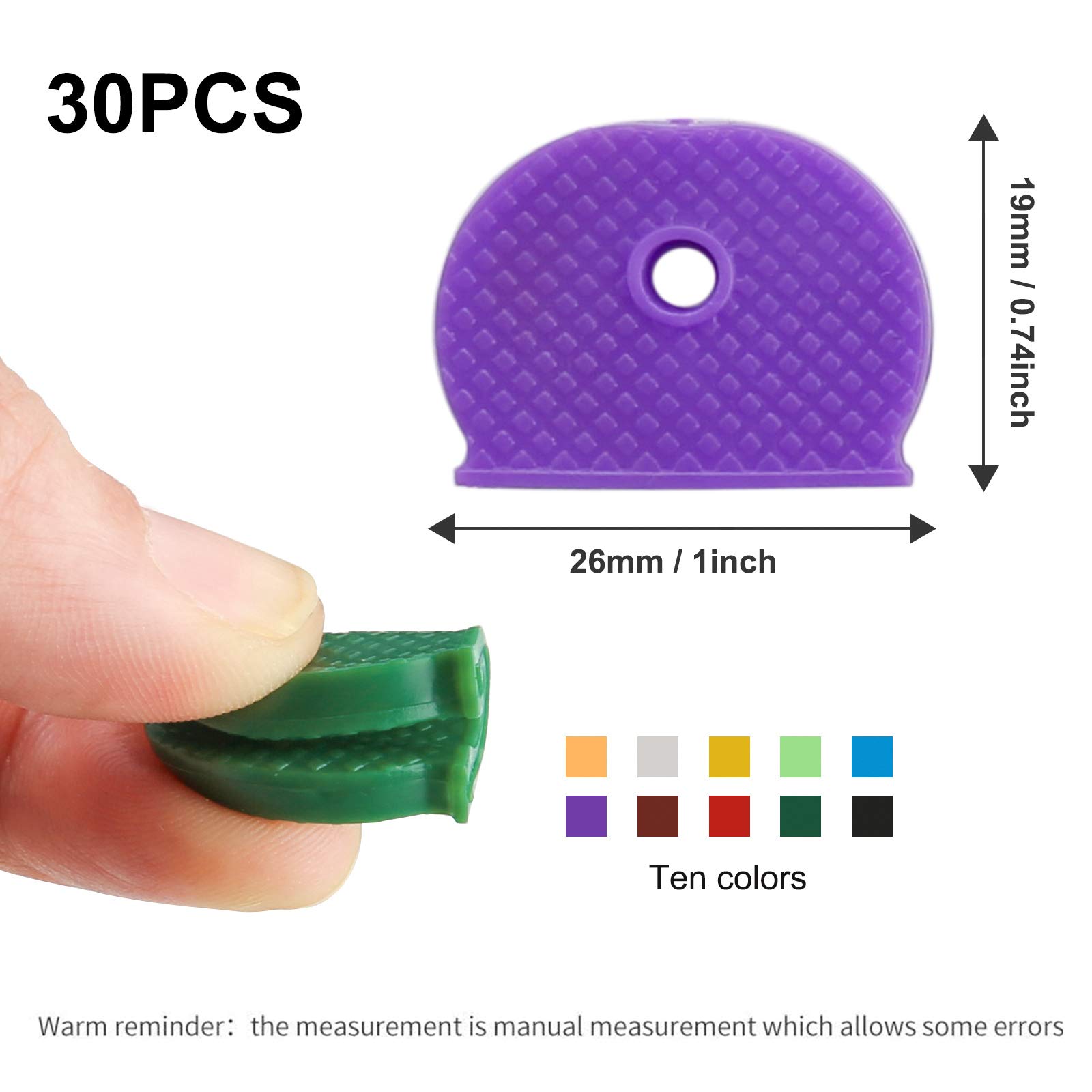 Ailiver Couvres Clés Couvre Clef Caches De Clés Flexibles Cache Clef Couleur Cap Clé Key Caps