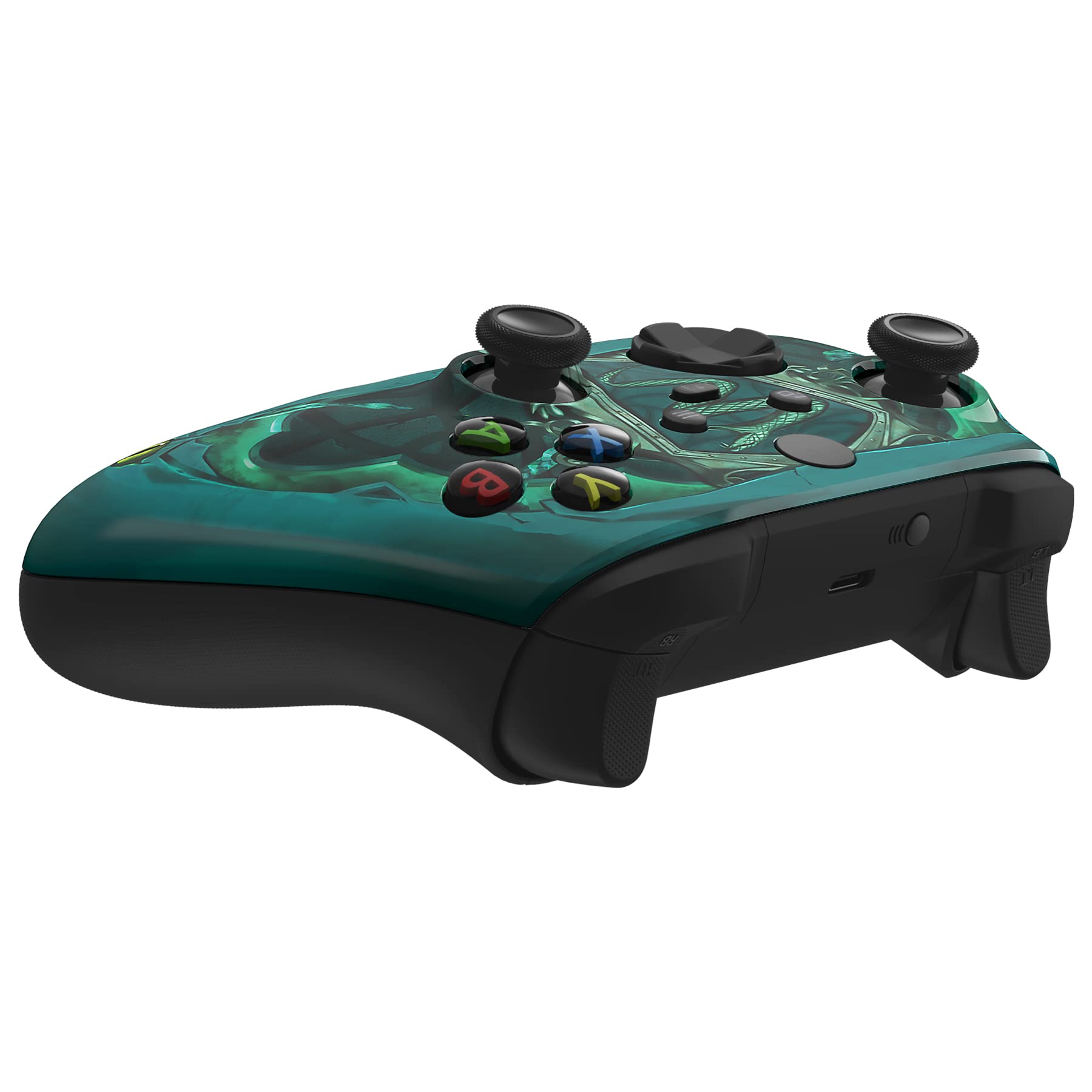 eXtremeRate Coque de Rechange pour Manette Xbox Series X et S – Libérez Votre Style – Œil du Serpent – Accessoires personnalisés pour Manette Xbox Core sans Fil [contrôle Non Inclus]