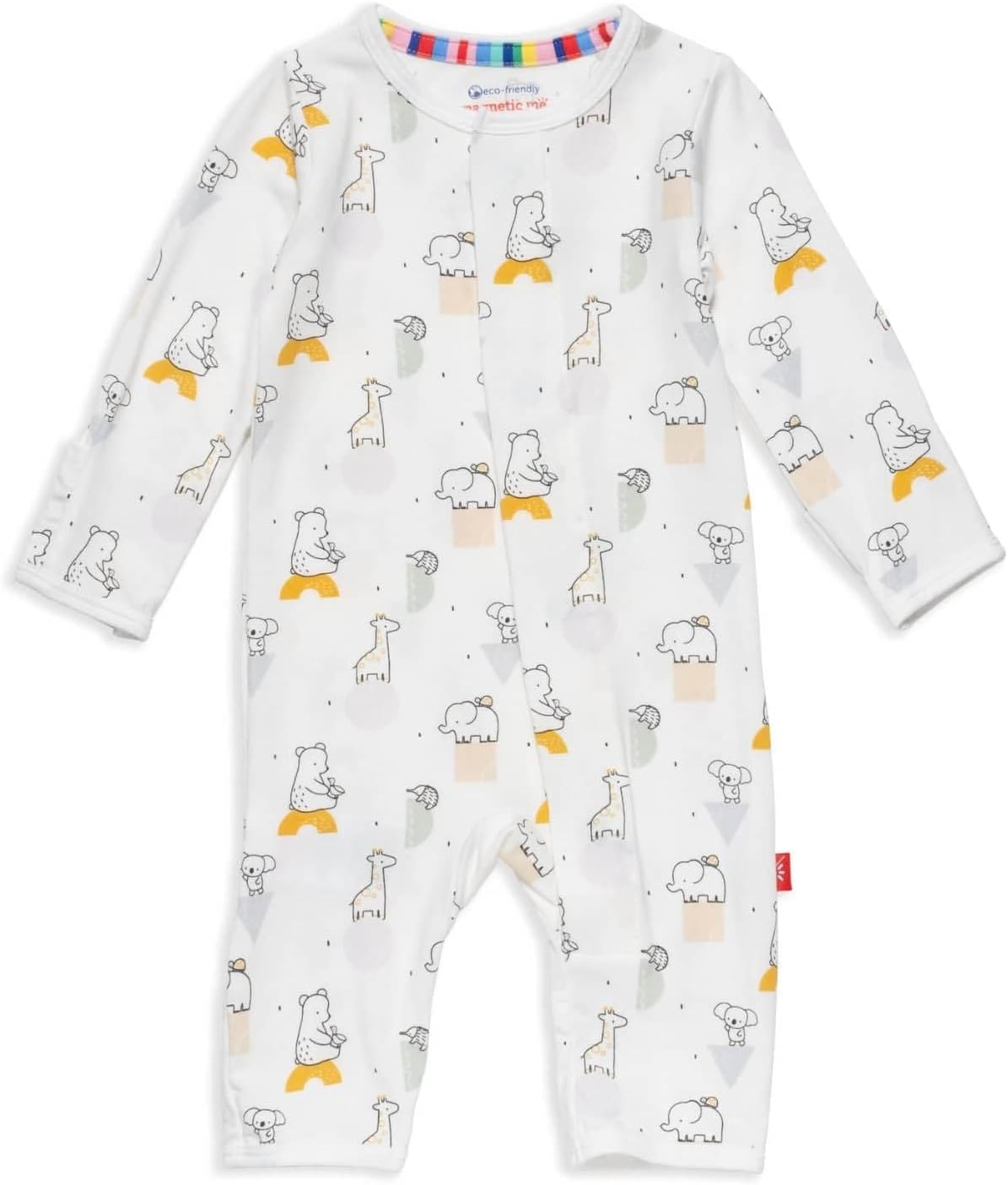 Magnetic Me Classic Magnetic Coveralls | Silky Soft Modal Fabric | Baby Onsie Available in Sizes Preemie - 24M