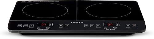 Kenwood IDC06.000BK Double Plate Electrical Induction Cooker, Black