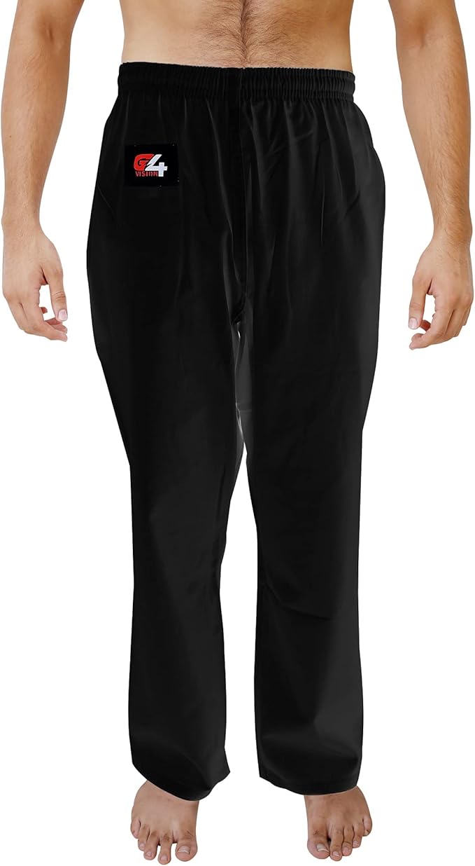 G4 VISION Adult Karate Trousers Martial Arts Student Karate