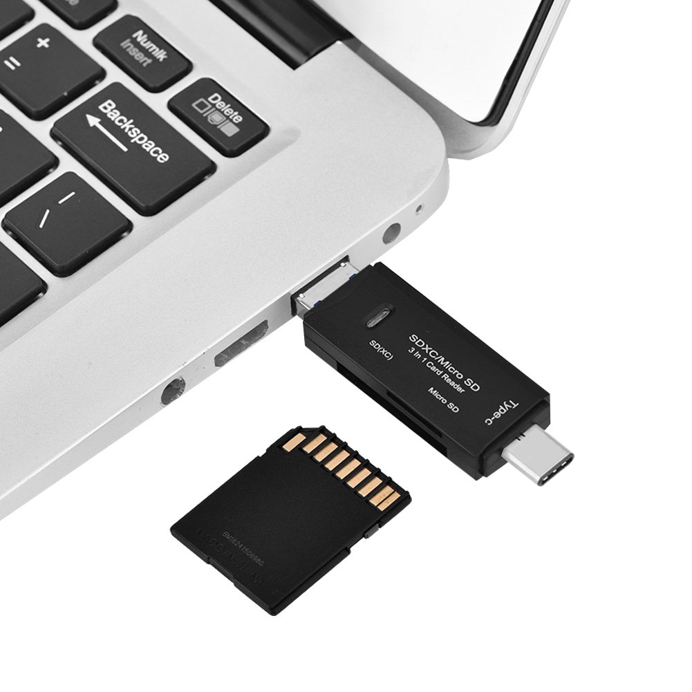 Lettore USB Tipo C per schede SD