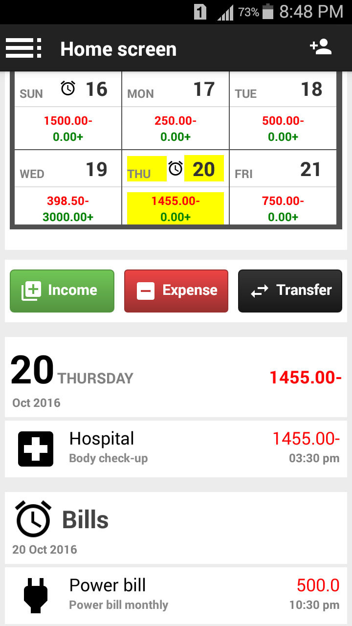 Quick Expense App Quick Expense Manager - App on Amazon Appstore