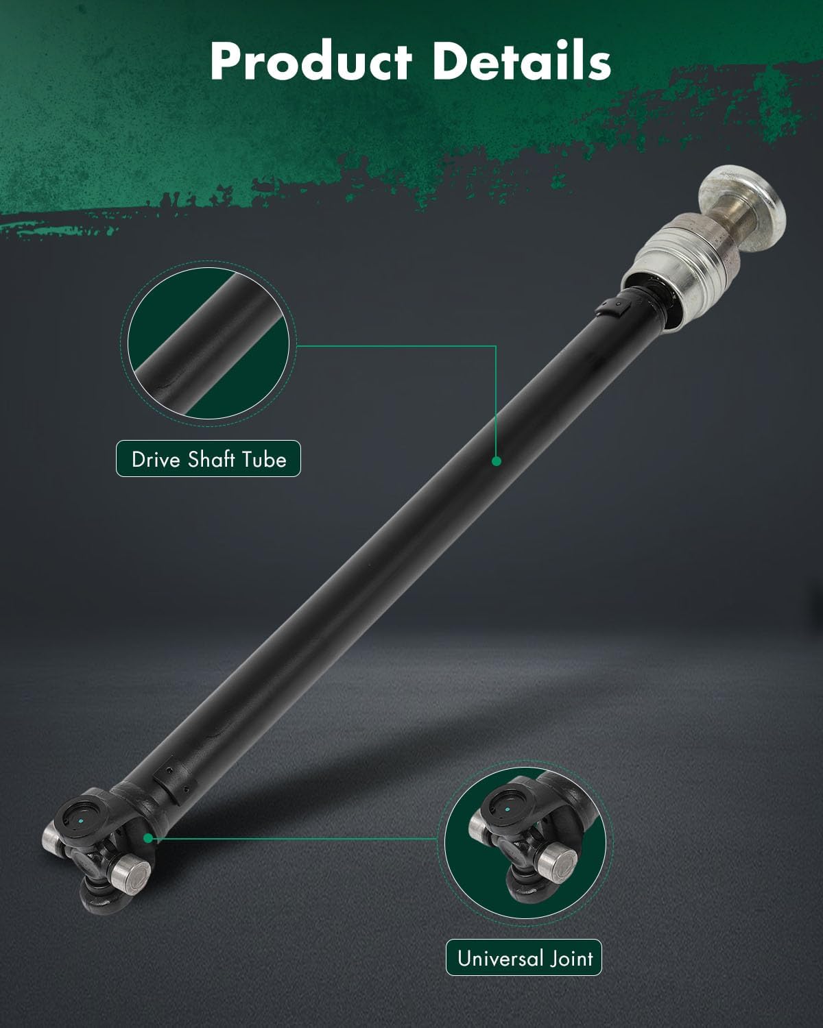 SCITOO 35" Front Drive Shaft Fit For Buick For Rainier, Fit For Chevy For Trailblazer, For Trailblazer EXT, Fit For GMC For Envoy, Fit For Isuzu, Fit For Oldsmobile, Fit For Saab For 9-7x, 938-190