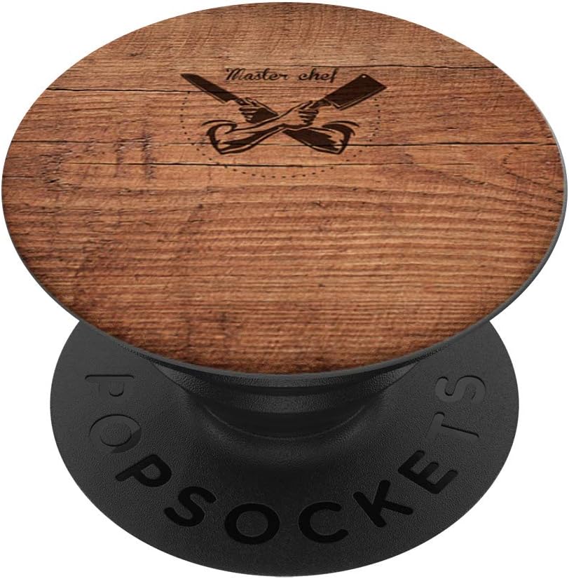 Master Chef Design Cool Design For Chef Cooking Restaurant PopSockets Swappable PopGrip