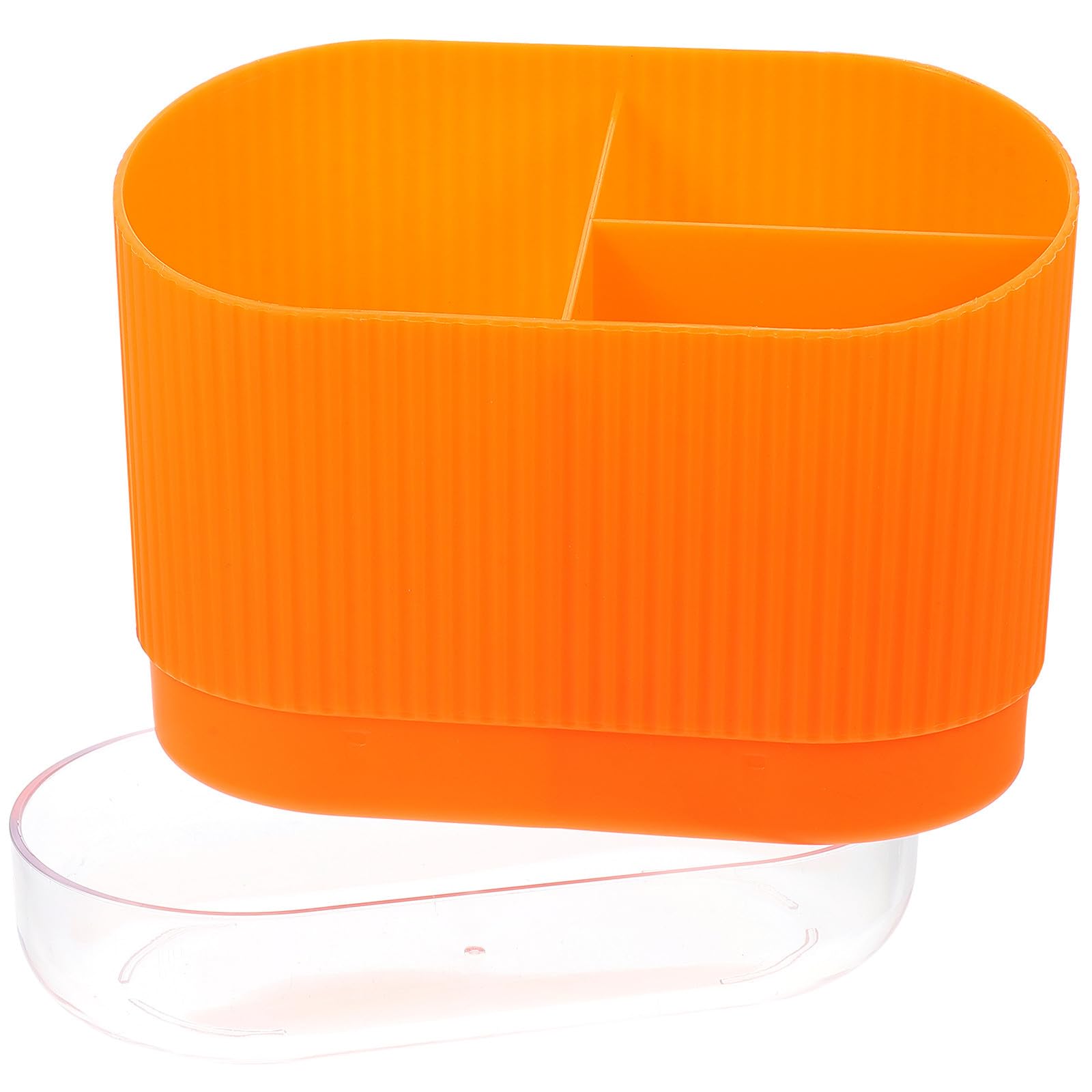 Scolaposate Guzzini in Design a Scomparti e Base Rimovibile, Portautensili da Cucina Semplice ed Elegante per Organizzare Bacchette, e Forchette