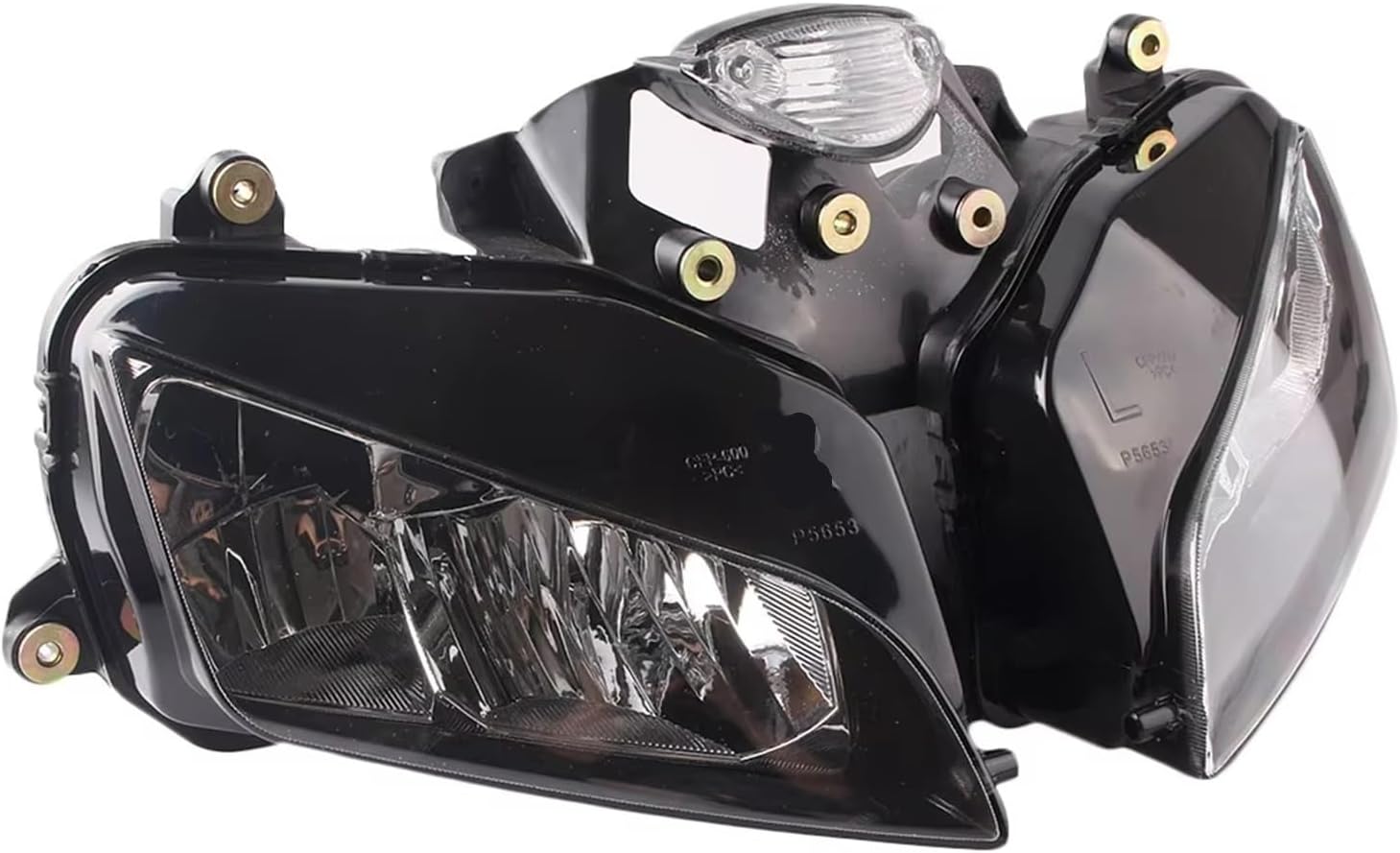 バイク ヘッドライト カウル アセンブリ に適合するCBR600RR 2003 2004 2005 2006 オートバイ用フロントヘ