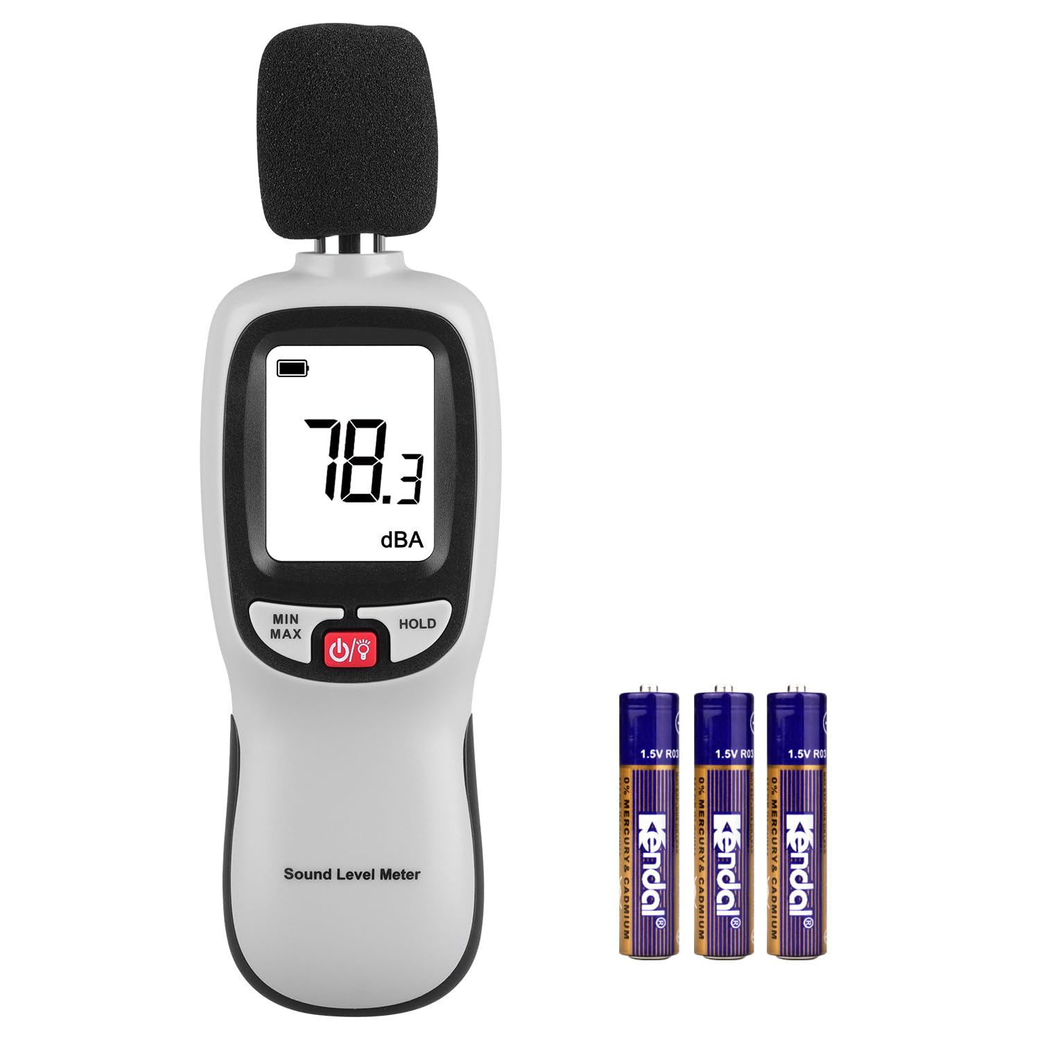 Decibel Meter, Digital Noise Meter, Range 30-130dB(A) db Meter, Portable SPL Meter (Sound Pressure Level Meter), Noise Volume Measuring Instrument-image-46