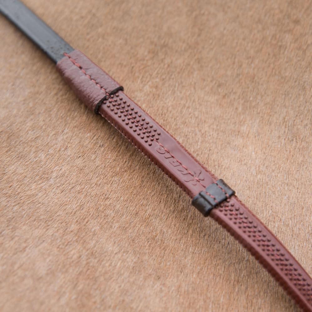 Horze Soft Grip Rubber Reins - Stoppers