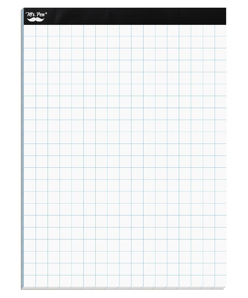 amazon-com-mr-pen-graph-paper-2x2-2-squares-per-inch-8-5-x11-55-sheets-grid-paper-graphing-paper-graph-paper-pad-math-graph-paper-grid-paper-pad-1-2-inch-graph-paper-square for Free Printable Grid Paper 1 2 Inch Amazon.com : Mr. Pen- Graph Paper, 2x2 (2 Squares per inch), 8.5