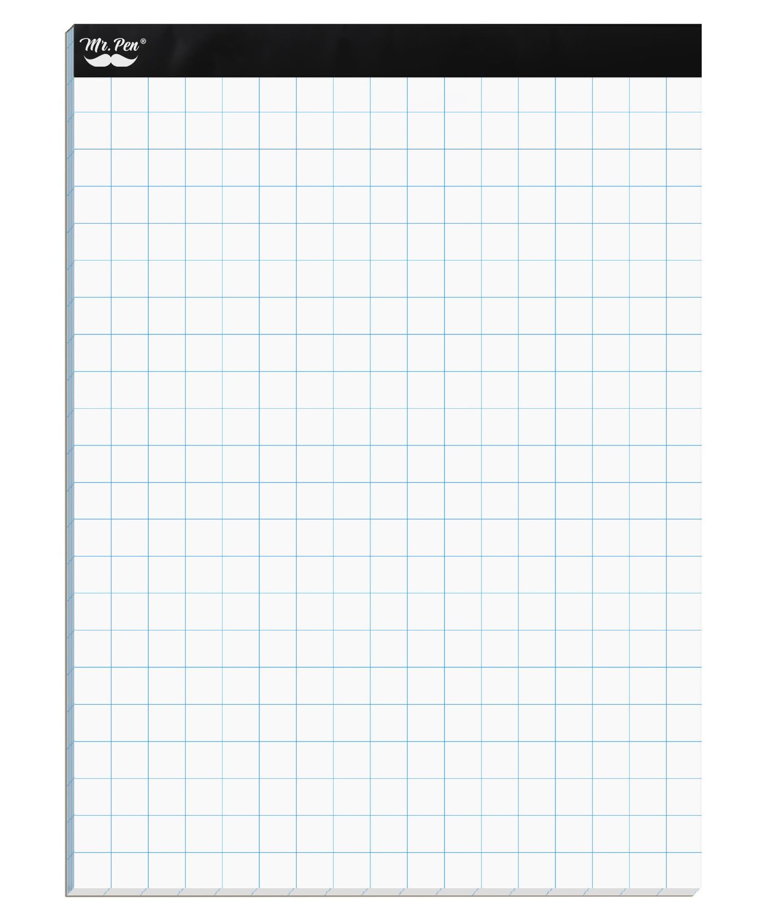 Mr. Pen- Graph Paper, 2x2 (2 Squares per inch), 8.5"x11", 55 Sheets, Grid Paper, Graphing Paper, Graph Paper Pad, Math Graph Paper, Grid Paper Pad, 1/2 Inch Graph Paper, Square Paper, Math Paper