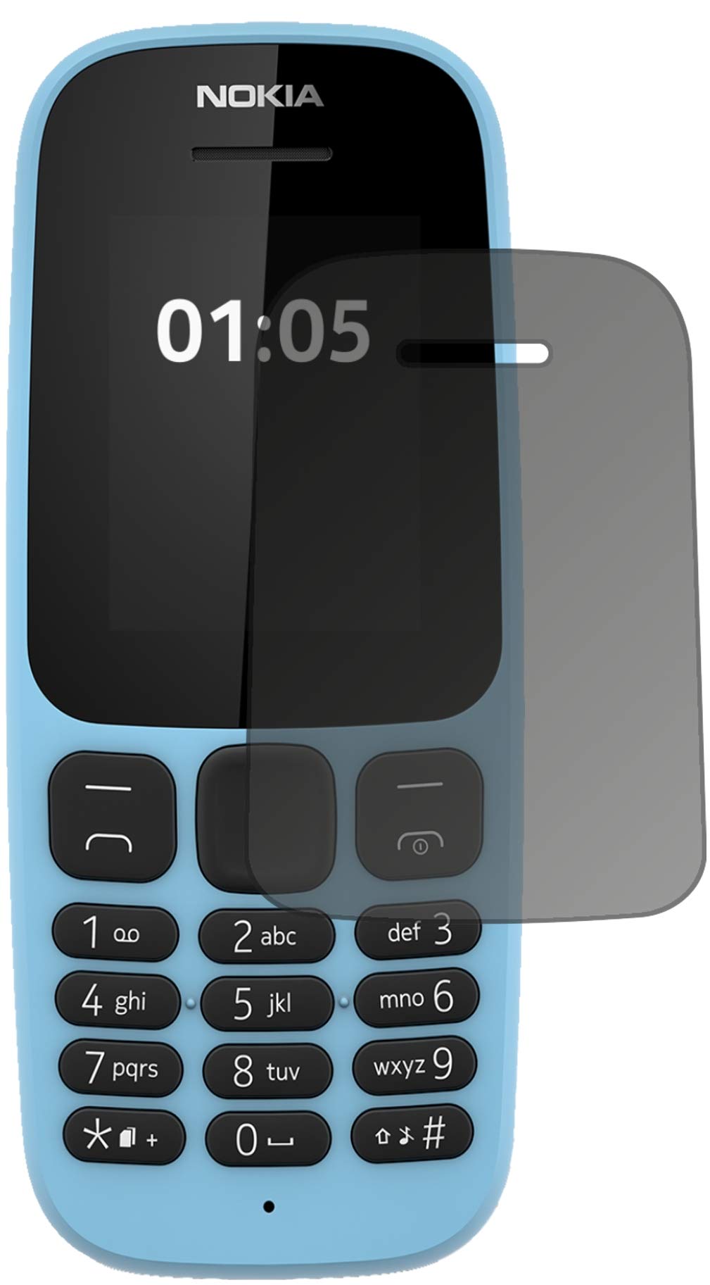 Dipos Pellicola Protettiva per Nokia 105 4G 2024