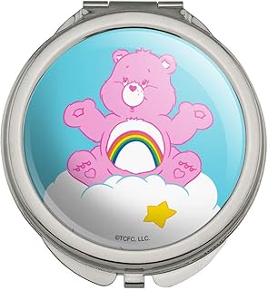 Care Bears Cheer Bear Compact Travel Purse Handbag Makeup Mirror