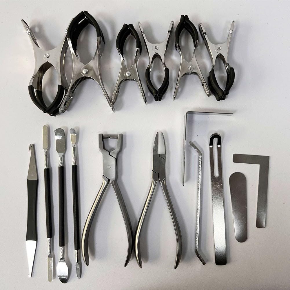 Sax Lovers' Must Have - 17 herramientas de reparación de acero inoxidable en estuche compacto