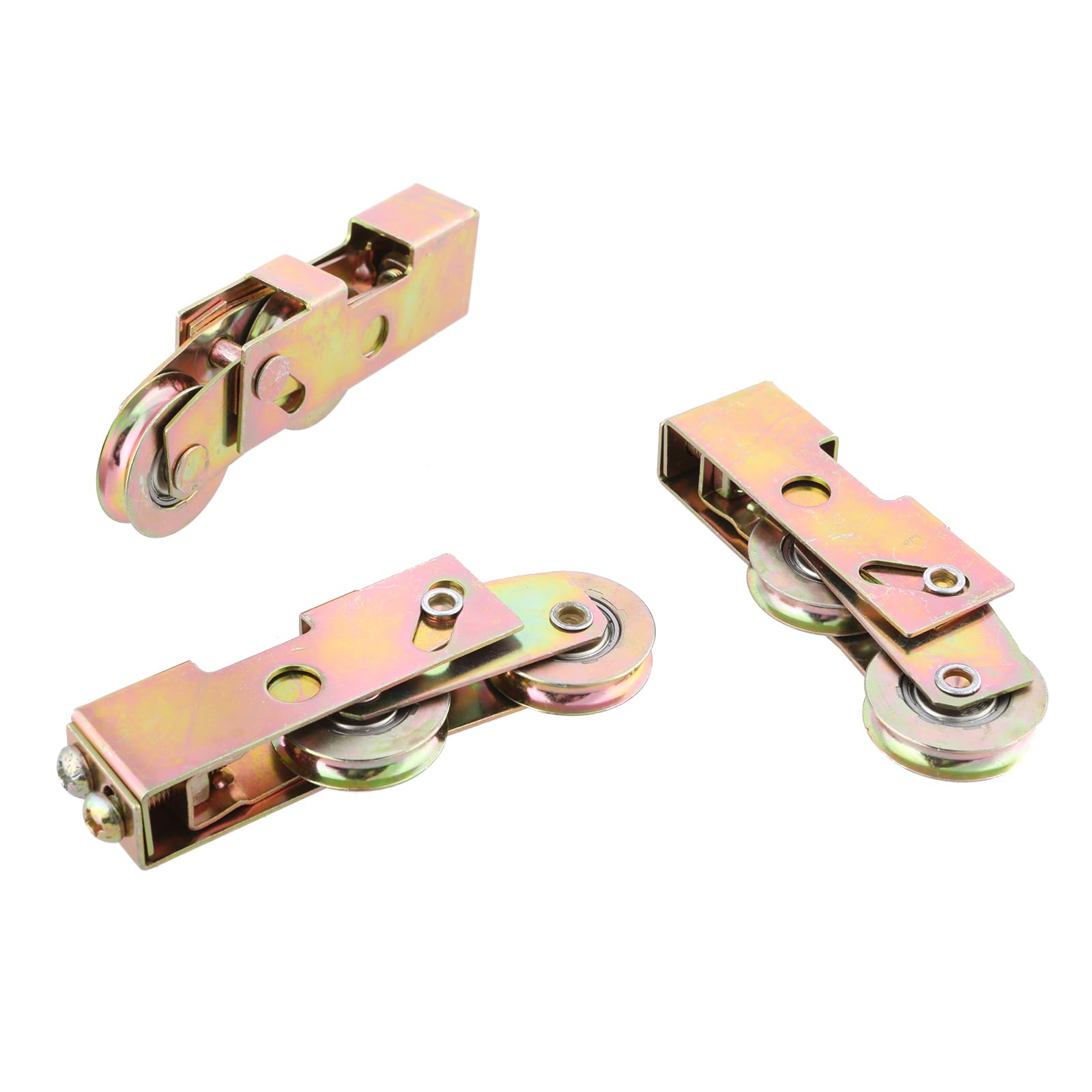 3pcs Patio Door Roller Assembly Alluminio Scorrevole Vetro Porta Rulli Set scorrevoli Rulli Rulli Porta Rullo Assemblee per Casa