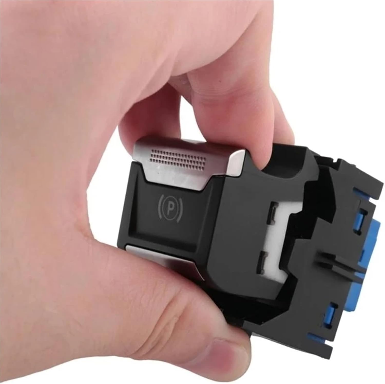 Hand Brake Switch Compatible with Peugeot 208 2008 3008 508 Car Handbrake Parking Button Control Switch Assembly Replacement Repair Parts 9837377880