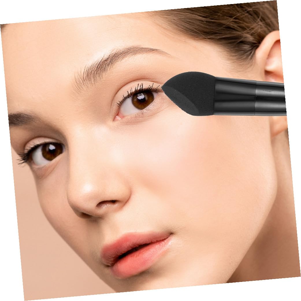 6 Stück Make Up Schwämme für Frauen aus Latex in Stiftform Tragbar und Bequem Geeignet für Tägliche Anwendung und Präzises Schminken