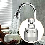 【2-Gang einstellbar】Mit 2 Wasserauslassmodi, einschließlich Duschmodus und Schaummodus, bietet dieser Sprüher vielseitige Optionen für unterschiedliche Reinigungsbedürfnisse. Der Duschmodus bietet einen Wasserfluss, der nicht spritzt, während der Schaummodus eine starke für einfache Reinigung bietet.