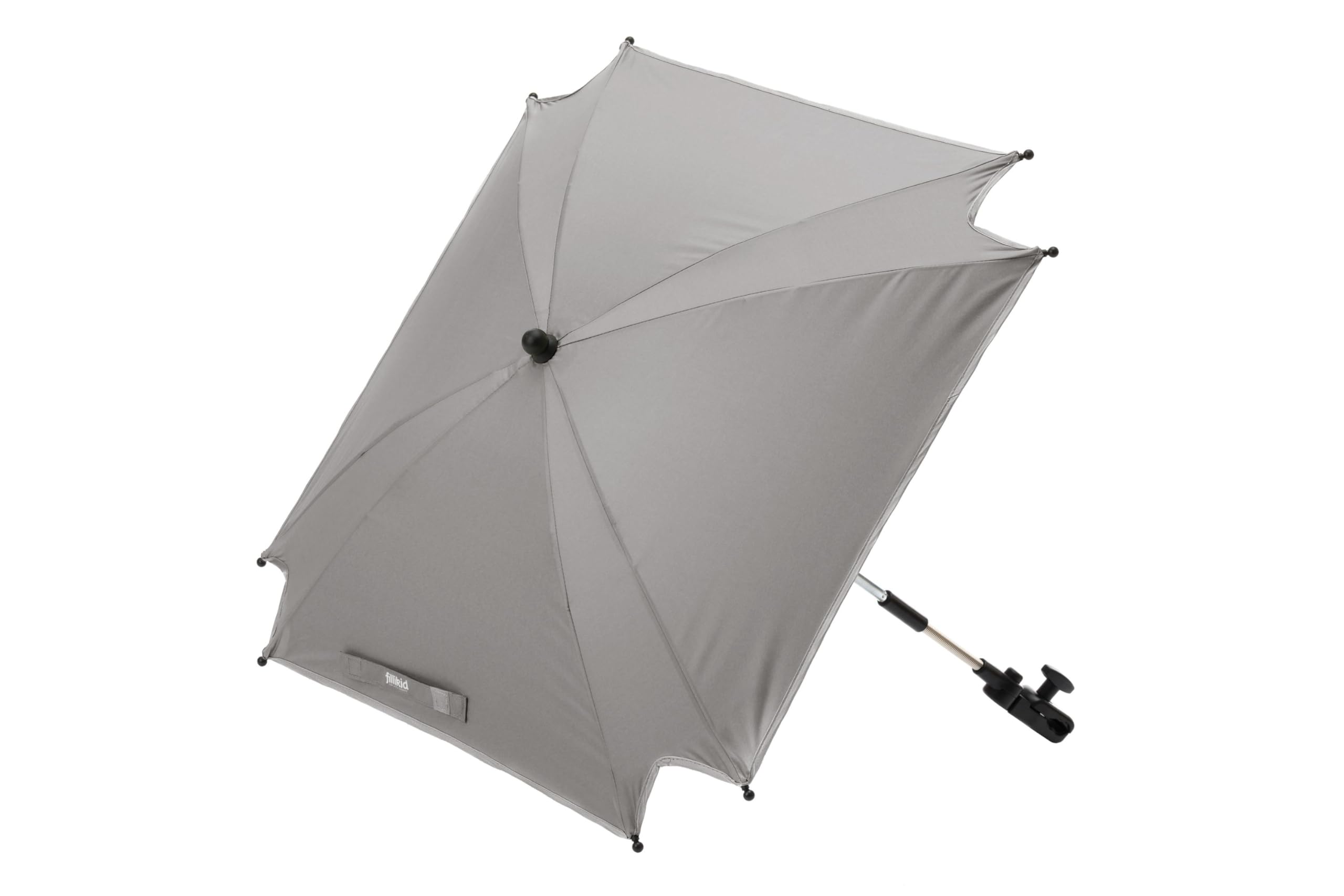 Fillikid Sonnenschirm Kinderwagen XL Exclusiv - Sonnenschutz Kinderwagen UV 50+ - Abnehmbare Halterung für Runde & Ovale Gestelle - Kinderwagen Sonnenschirm, 80 cm, Wasserabweisend