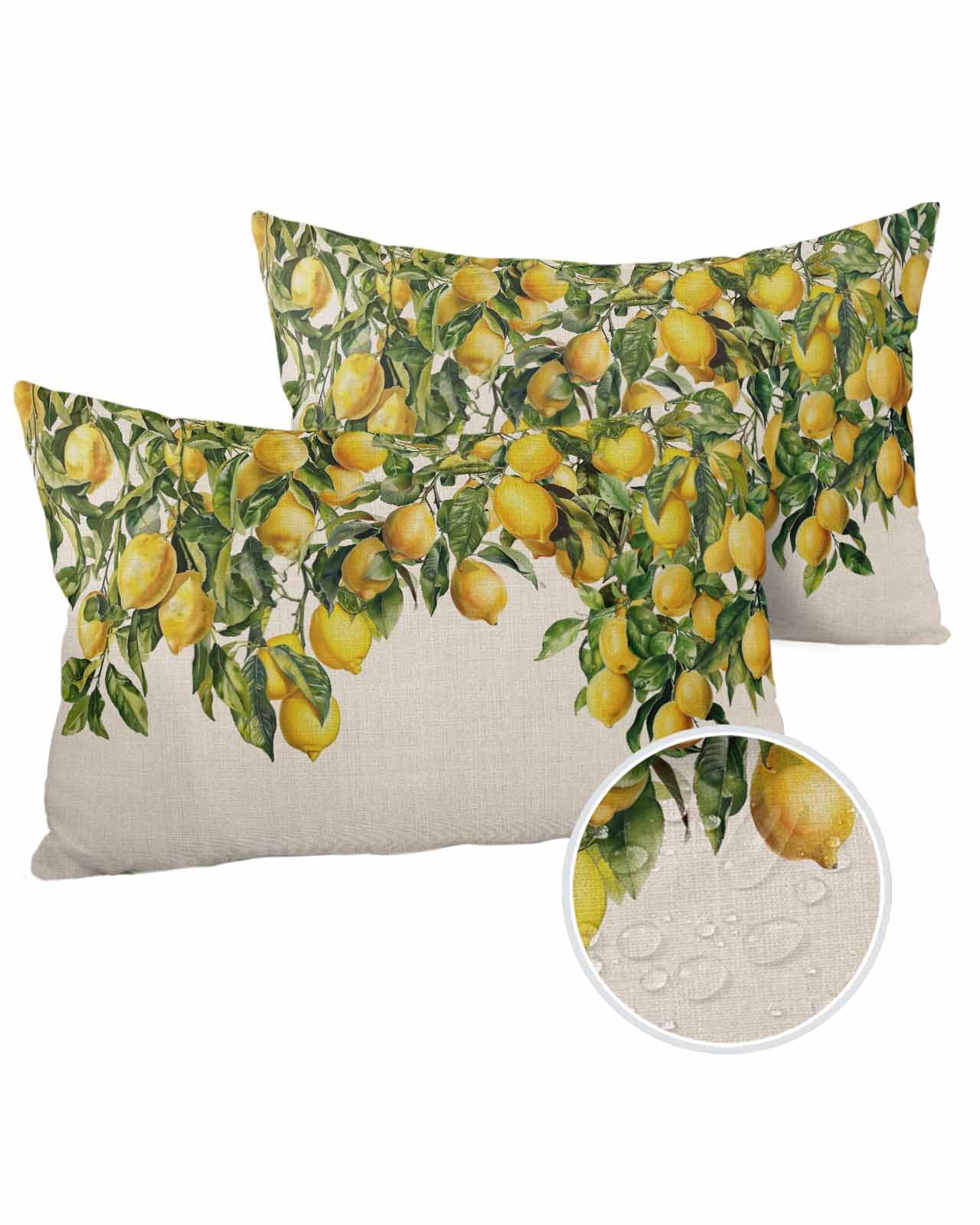 Outdoor Waterproof Throw Pillow Covers 20