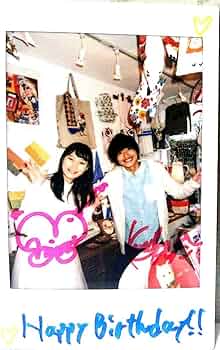 ［再値下げ] 当選品 仲里依紗 直筆サイン入り生ポラロイド 生ポラ チェキ 写真 値下げ] 当選品 仲里依紗 直筆サイン入り生ポラロイド 生ポラ