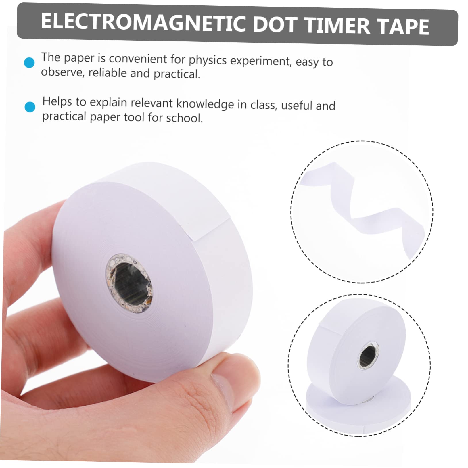 10 Set Timer a Punti Sperimentare Il Timer Della Velocità Dell'esperimento Forniture Di Laboratorio Di Fisica Fisico Giocattoli Squiz Kit Elettromagneti Metallo Black