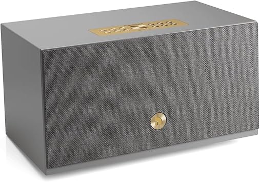 Audio Pro C10 MkII W WiFi and Bluetooth Speaker, Multiroom, AirPlay 2, Google Cast, Spotify Connect - Grey